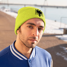 Load image into Gallery viewer, Shqipe Knit Beanie (neon yellow)