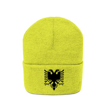 Load image into Gallery viewer, Shqipe Knit Beanie (neon yellow)