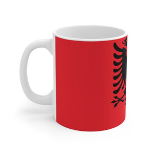 Shqipe Coffee Mug (red)