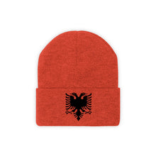 Load image into Gallery viewer, Shqipe Knit Beanie (red)
