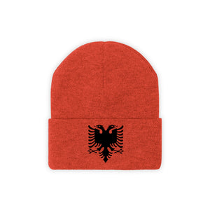 Shqipe Knit Beanie (red)