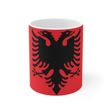 Load image into Gallery viewer, Shqipe Coffee Mug (red)
