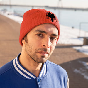 Shqipe Knit Beanie (red)